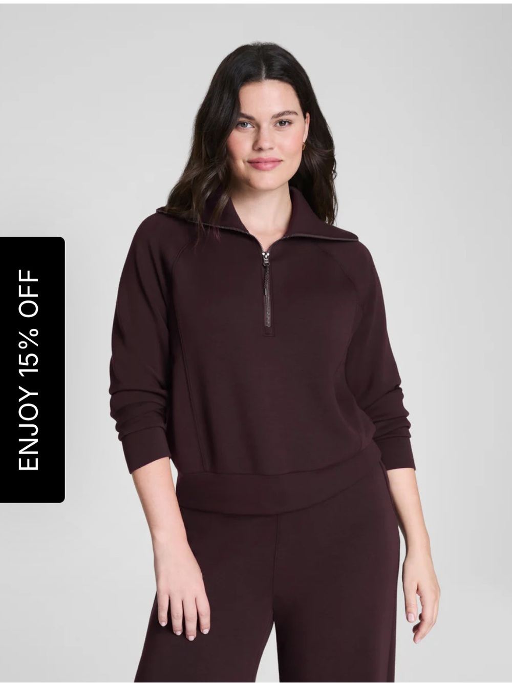Spanx Air Essentials half zip